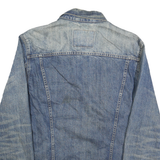 LEVI'S Mens Blue Cotton Denim Jacket M Classic Button Closure Casual Vintage
