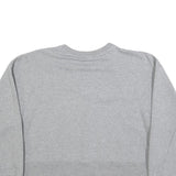 NIKE Womens Grey Crew Neck XS Cotton Blend Pullover Sweatshirt Casual