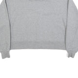 NIKE Womens Grey Crew Neck XS Cotton Blend Pullover Sweatshirt Casual