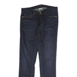 LEVI'S 521 Womens Jeans Blue Regular Slim Denim Dark W32 L32 Stylish Durable