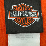 Washington, Dc Harley Davidson Graphic T-Shirt - 2XL Orange Cotton