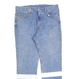 LEVI'S 516 Straight Mens Jeans Blue Regular Straight Denim Medium W38 L32