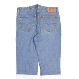 LEVI'S 516 Straight Mens Jeans Blue Regular Straight Denim Medium W38 L32