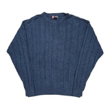 Chaps Ralph Lauren Sweater - Large Blue Cotton
