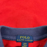 Age 3 Polo By Ralph Lauren Polo Shirt - 3XS Red Cotton