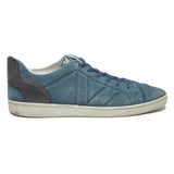 LOUIS VUITTON Mens Low Top Trainers Blue & Brown Synthetic UK 8.5 Premium Casual