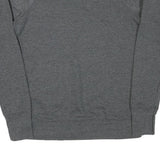 CHAMPION Mens Grey Crew Neck M Pullover Cotton Blend Sweatshirt Classic Logo