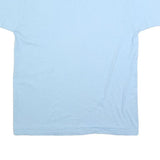 SCREEN STARS BEST Mens Blue Crew Neck Short Sleeve Graphic T-Shirt L Casual