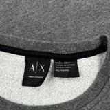 Armani Exchange Sweatshirt - 2XL Gray Cotton