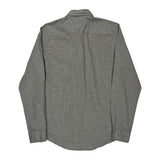Tommy Hilfiger Checked Shirt - Medium Gray Cotton