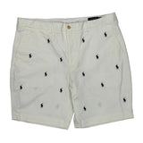 Polo By Ralph Lauren Chino Shorts - 38W 9L White Cotton