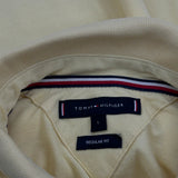 Tommy Hilfiger Polo Shirt - Large Yellow Cotton