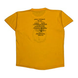 Single Stitch 1980S Rocky River Theatre Russell Athletic Graphic T-Shirt - Large Yellow Cotton