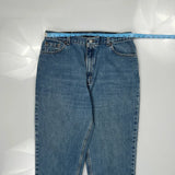 550 Levis Jeans - 33W UK 16 Blue Cotton
