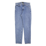 LEE Womens Slim Blue Denim Classic Slim Jeans W26 L28 Stylish Comfortable Zip