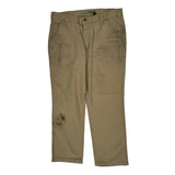 Carhartt Trousers - 36W 30L Khaki Cotton