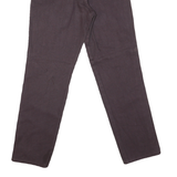 WRANGLER Womens Jeans Purple Regular Straight Denim W26 L30 Classic Fit Zip