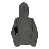 Polo By Ralph Lauren Fleece Jacket - Small Grey Polyester