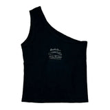 Harley Davidson Studded Top - Medium Black Cotton