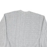 HARD ROCK CAFE Mens Grey Edmonton Crew Neck L Cotton Blend Sweatshirt Pullover