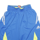 NIKE Mens Shorts Blue & Yellow Casual S W24 Polyester Blend Sportswear