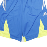 NIKE Mens Shorts Blue & Yellow Casual S W24 Polyester Blend Sportswear