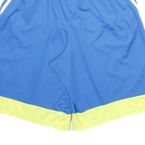NIKE Mens Shorts Blue & Yellow Casual S W24 Polyester Blend Sportswear