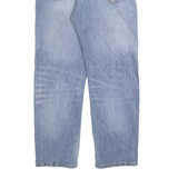 LEVI'S 505 Mens Jeans Blue Regular Straight Denim Medium W36 L30 Classic Zip