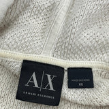 Armani Exchange Hoodie - XS Cream Cotton