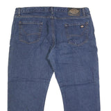 DICKIES Mens Jeans Blue Regular Straight Denim Medium W42 L25 Workwear