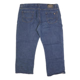 DICKIES Mens Jeans Blue Regular Straight Denim Medium W42 L25 Workwear