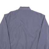 EPOCHE Mens Blue Grey Jacket L Polyester Blend Zip Bomber Casual Winter