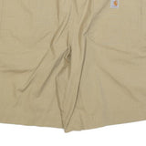CARHARTT Womens Shorts Beige XL W38 Casual Cotton Blend Comfortable