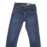 WRANGLER Mens Slim Blue Denim Jeans W28 L28 Zip Cotton Blend Stylish Fit
