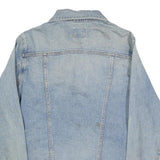 LEE Womens Blue Denim Jacket S Cotton Blend Button Closure Classic Fit