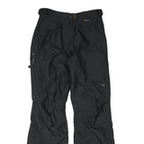 MAMMUT Lined Womens Polyester Blend Black Relaxed Straight Trousers W28 L31