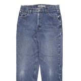 TOMMY HILFIGER Womens Relaxed Jeans Blue Denim W28 L28 Classic Cotton Zip
