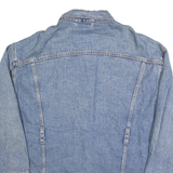 LEVI'S Mens Blue Denim Button Jacket S Cotton Classic Casual Outerwear