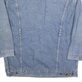 LEVI'S Mens Blue Denim Button Jacket S Cotton Classic Casual Outerwear