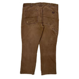 Carhartt Carpenter Pants - 36W 29L Brown Cotton