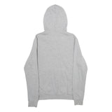 CHAMPION Mens Grey Hoodie S Classic Logo Pullover Drawstring Hooded Sweatshirt