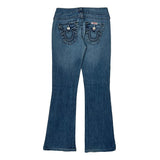 True Religion Boot Cut Jeans - 28W US 2 Blue Cotton