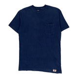 Dickies T-Shirt - Large Blue Cotton