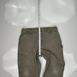 Carhartt Carpenter Pants - 34W 30L Gray Cotton