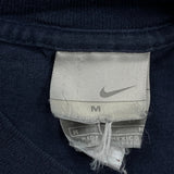 Just Do It Nike Graphic T-Shirt - Medium Blue Cotton