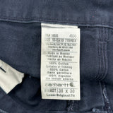 Carhartt Carpenter Trousers - 37W 30L Navy Cotton
