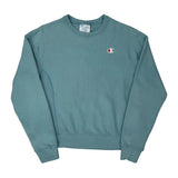 Reverse Weave Champion Sweatshirt - XS Blue Cotton Blend
