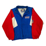 Vintage New York Giants Apex One Nfl Jacket - Large Blue Nylon
