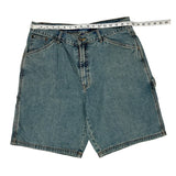 Hs Carpenter Shorts - 35W 10L Blue Cotton