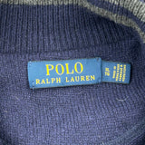 Ralph Lauren 1/4 Zip - XL Navy Cotton